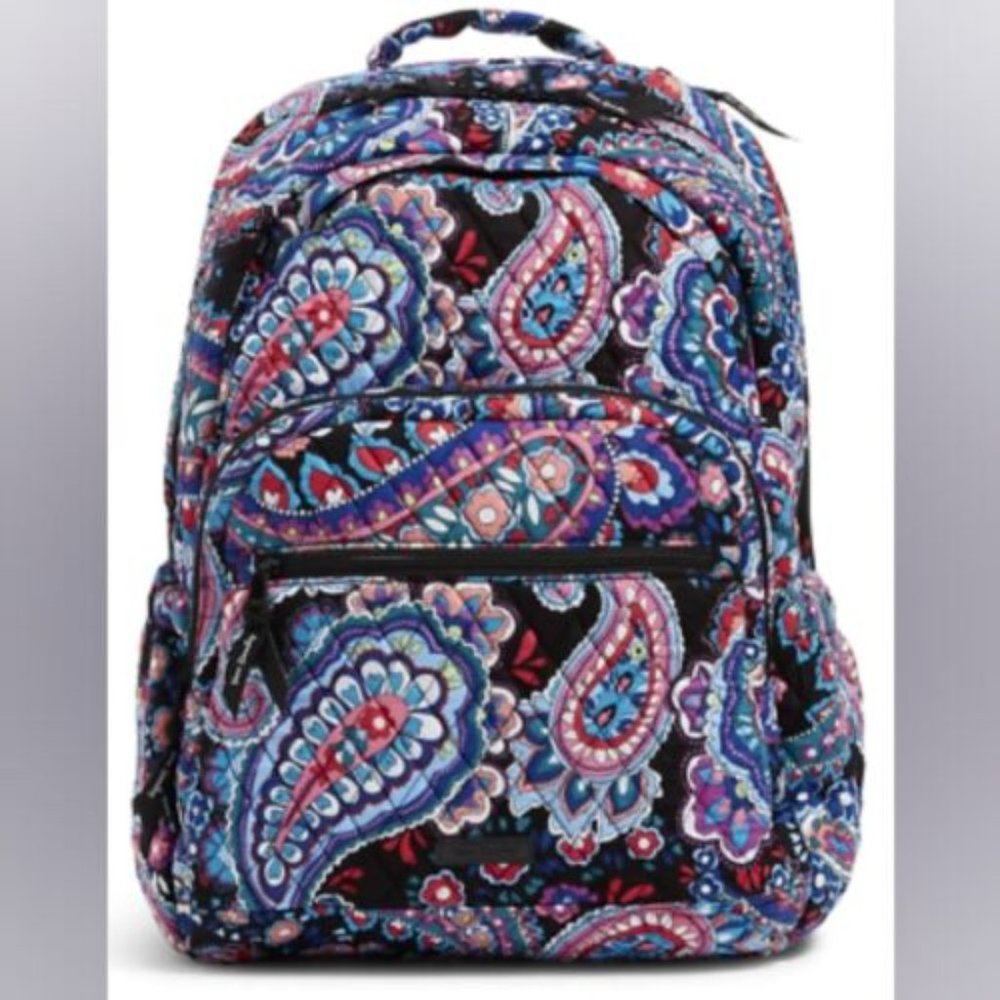 Vera Bradley Essential Lg Backpack in Haymarket Paisley